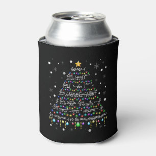 Math teacher Christmas Math T Shirt Can Cooler