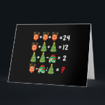Math Teacher Christmas Order Of Operations Quiz Fu Card<br><div class="desc">This is a great gift for your family,  friends during Hanukkah holiday. They will be happy to receive this gift from you during Hanukkah holiday.</div>