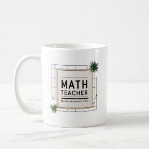 Math Teacher Coffee Mug