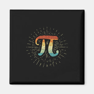 Math Teacher Cute Pi Magnet