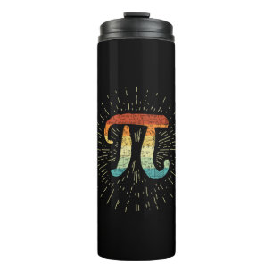 Math Teacher Cute Pi Thermal Tumbler