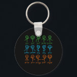 Math Teacher Dance Equation Mathematic Maths Key Ring<br><div class="desc">This graphic idea is for math lovers. This funny graphic / quote clothing makes all math teachers happy.</div>