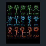 Math Teacher Dance Equation Mathematic Maths Poster<br><div class="desc">This graphic idea is for math lovers. This funny graphic / quote clothing makes all math teachers happy.</div>