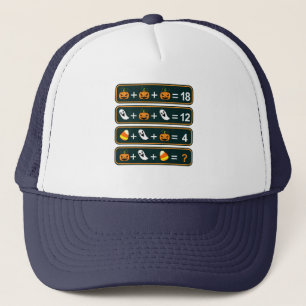 Math Teacher Equation Mathematics Maths Student Trucker Hat