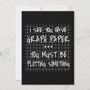Math Teacher, Funny Back To School, I See you Invitation