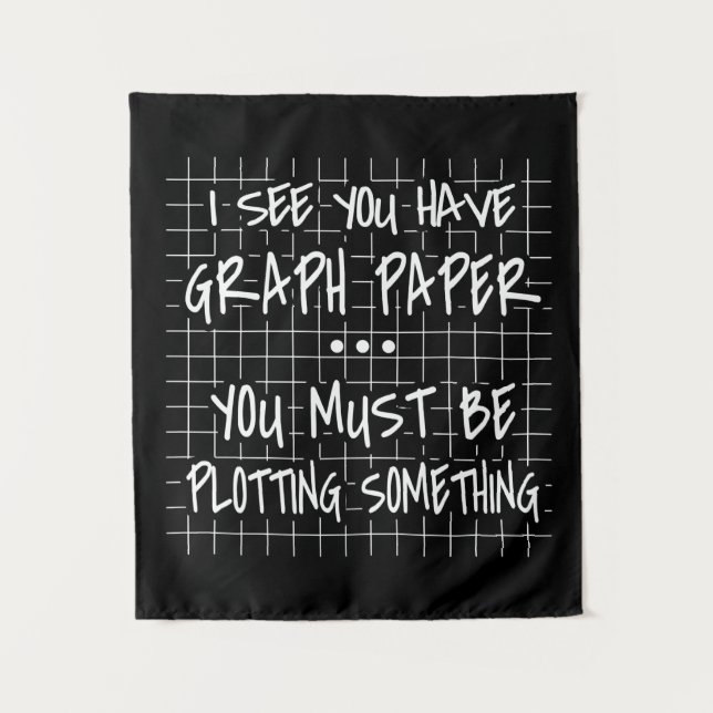 Math Teacher, Funny Back To School, I See you Tapestry (Front)