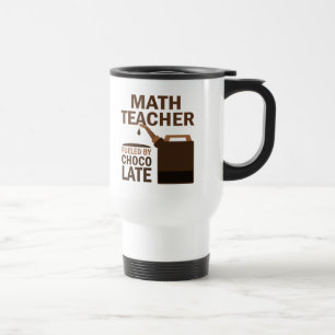 Math Teacher (Funny) Chocolate Travel Mug