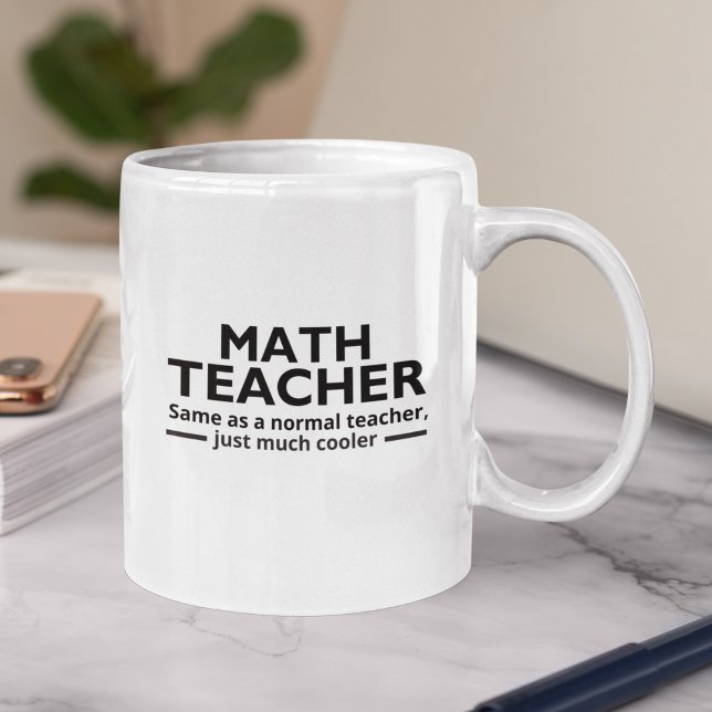 Math Teacher Funny Math Coffee Mug (Creator Uploaded)