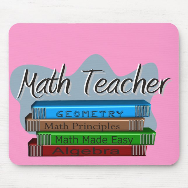 Math Teacher Gifts Mouse Pad (Front)