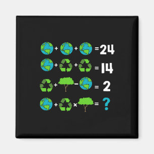 Math Teacher Humour Day Of Earth Order Of Operatio Magnet