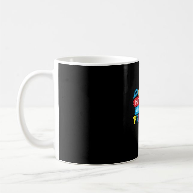 Math Teacher I Am A Math Teacher Coffee Mug (Left)