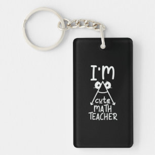 Math Teacher I Am Math Teacher Key Ring