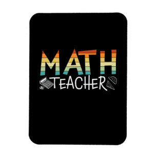 Math Teacher Magnet