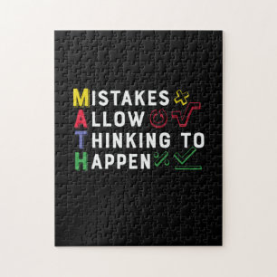 Math Teacher Math Allow Happen Jigsaw Puzzle