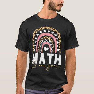Math Teacher - Math is My Jam Back To School T-Shirt