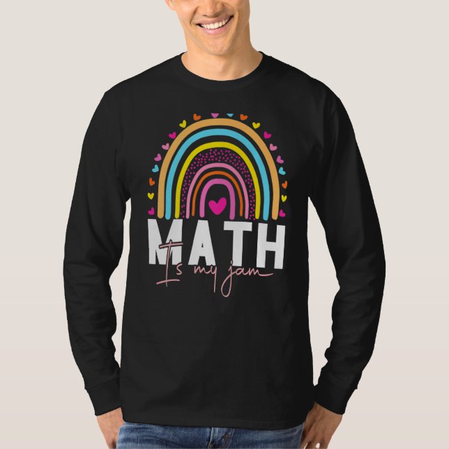 Math Teacher - Math is My Jam Premium_2 T-Shirt (Front)