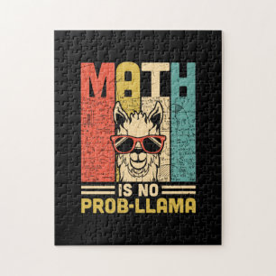 Math Teacher Math Is No Problem Jigsaw Puzzle
