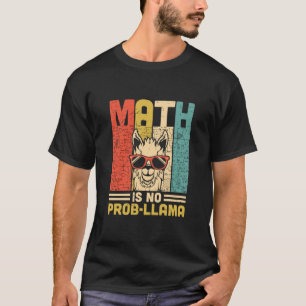 Math Teacher Math Is No Problem T-Shirt