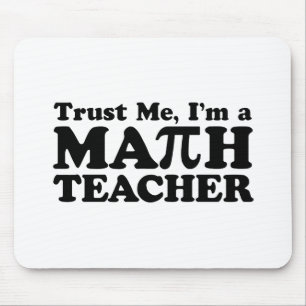 Math Teacher Mouse Pad