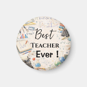 Math Teacher Thank You Gifts End of School Year Magnet