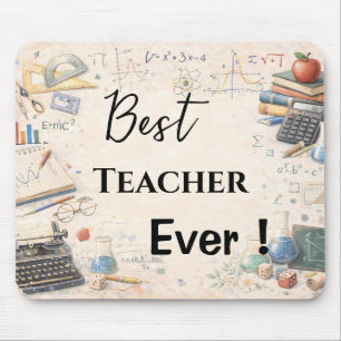 Math Teacher Thank You Gifts   End of School Year Mouse Pad