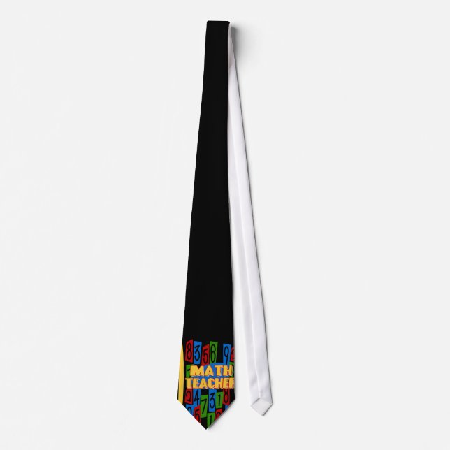 Math Teacher Tie (Front)