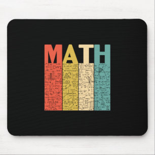 Math Teacher Vintage Math Definition Mouse Pad