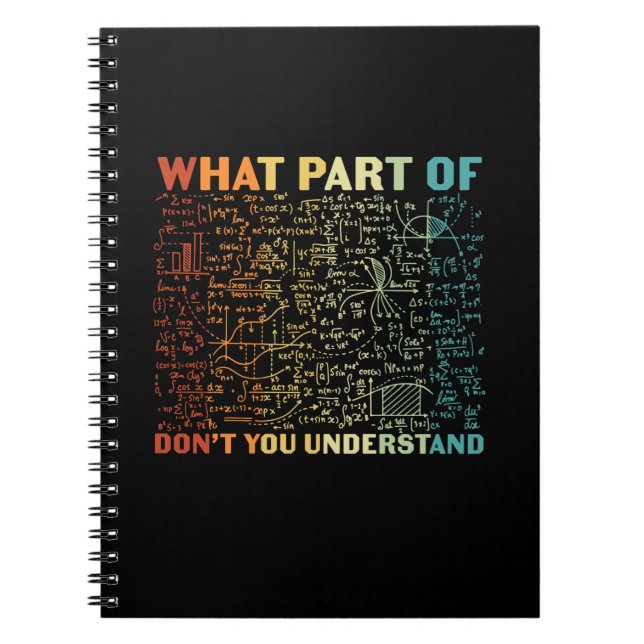 Math Teacher What Part Of Math Notebook (Front)