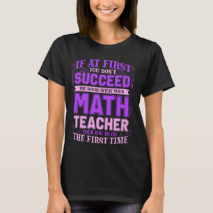 Math Teacher Women T-Shirt