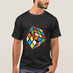 Math teacher Zauebrwürfel equations math 1 T-Shirt