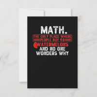Math. The Only Place Where People Buy 69 Watermelo