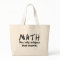 Math The Only Subject That Counts Tote Bag