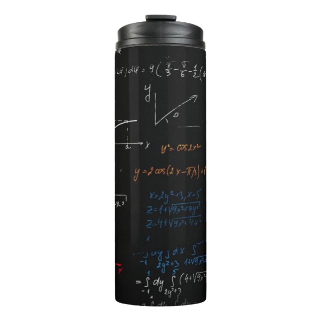 Math Thermal Tumbler (Front)