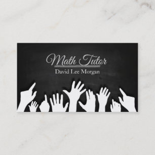 Math Tutor Business Card
