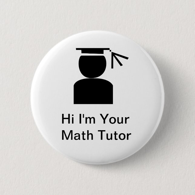 Math Tutor Buttons (Front)