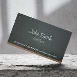 Math Tutor Chalkboard Professional Business Card<br><div class="desc">Blackboard Math Tutor Business Card.</div>