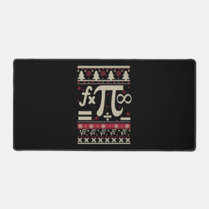 Math Ugly Christmas Desk Mat