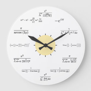 Math Wall Clock