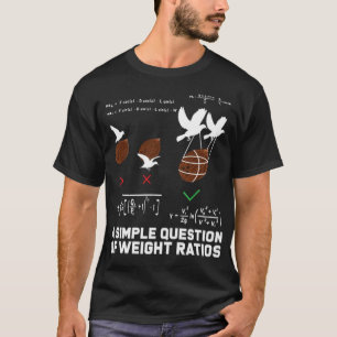 Math Weights And Ratios tv series cowboy  T-Shirt