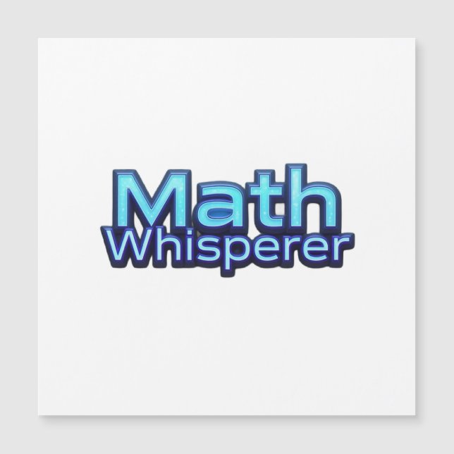Math Whispere (Front)