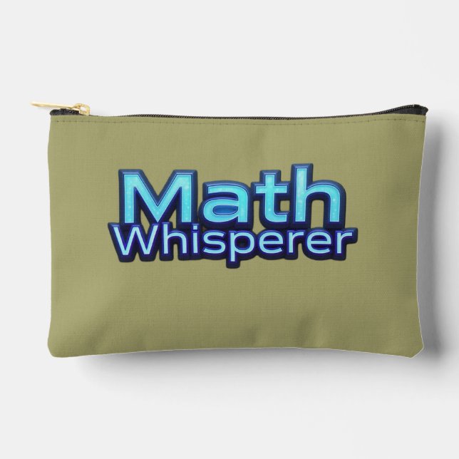 Math Whispere Accessory Pouch (Front)