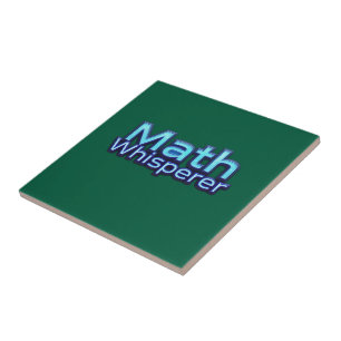 Math Whispere Ceramic Tile