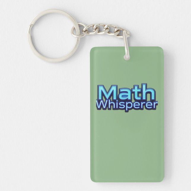Math Whispere Key Ring (Front)