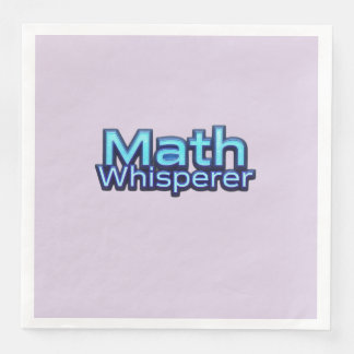 Math Whispere Napkin
