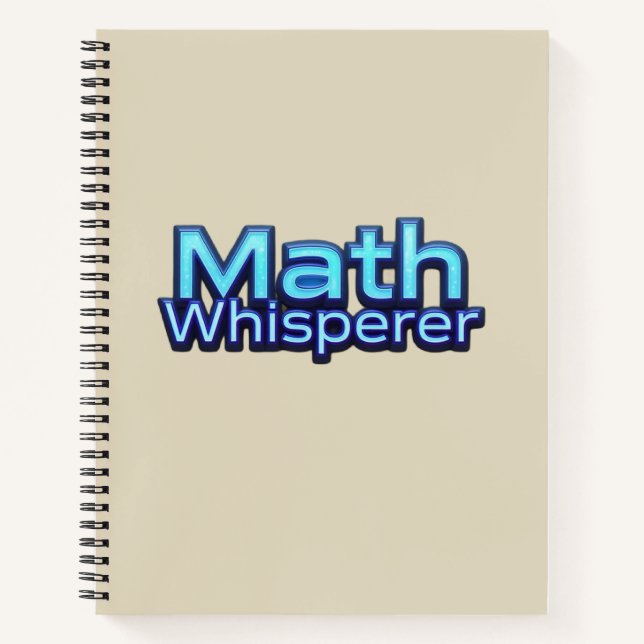 Math Whispere Notebook (Front)