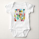 Math (white) baby bodysuit<br><div class="desc">Make your own 18 months baby bodysuit on Zazzle.com. The design tool allows you to add your art, designs, or picture to create a one of a kind 18 months baby bodysuit! You can add text using professional fonts & see a preview of your creation! Zazzle's simple to personalize 18...</div>