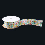 Math (white) satin ribbon<br><div class="desc">Personalize your own ribbon on Zazzle! Click the Customize button to insert your own artwork, design, or pictures to make a one of a kind ribbon. Try adding text using great fonts and preview your design. This easy to customize ribbon has no minimum order and is custom made after you...</div>