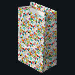 Math (white) small gift bag<br><div class="desc">Make your own unique gift bag. The design tool allows you to add your art, designs, or photos to create a unique gift bag! You can add text using cool fonts and see a preview of your creation! Our simple to personalize gift bag has no minimum orders & is made...</div>