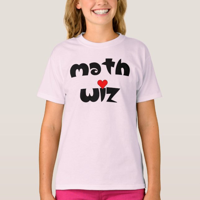 Math Wiz T-Shirt (Front)