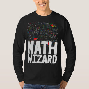 Math Wizard  Toddler Mathletics Birthday T-Shirt